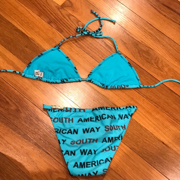 Rosa Chá "South American" blue bikini - Picture 2 of 6